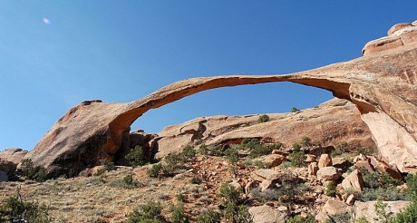 Arches National Park Landscape Arch 460x246 El espectacular Parque Nacional Arches