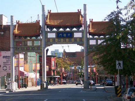 Chinatown Millenium Gate 460x344 Chinatown, un trozo de China en Vancouver