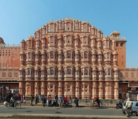 Palacio de los Vientos de Jaipur 460x396 Hawa Mahal, el Palacio de los Vientos de Jaipur