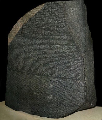 Piedra de Rosetta 393x460 Los secretos de la Piedra de Rosetta