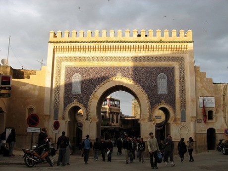 Puerta Bab Bou Jeloud 460x345 Puerta Bab Bou Jeloud de Fez