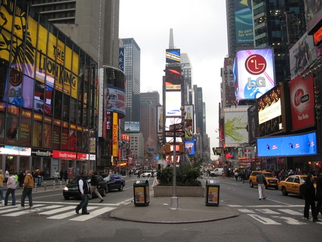 Times square Despedimos el año en Times Square ?
