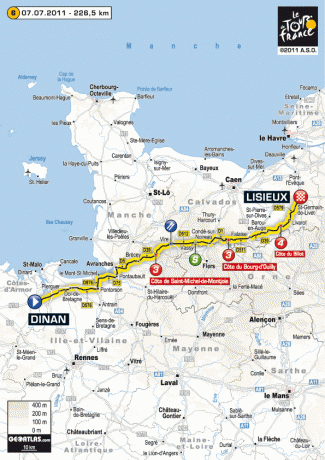 Tour de Francia etapa 6 325x460 Tour de Francia, etapa 6: Desembarco en Normandía