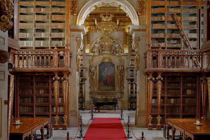 biblioteca joanina coimbra La Biblioteca Joanina