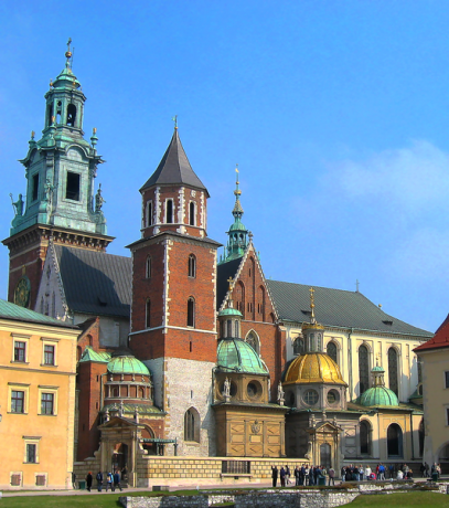 catedral 407x460 La hermosa catedral de Wawel