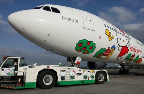 hellokitty 460x301 ¿Te subirías en un avión de la Hello Kitty Jet Airlines?