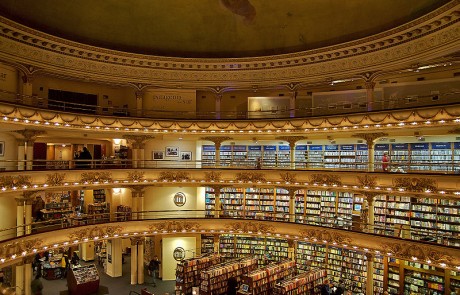 interior 460x295 El Ateneo Grand Splendid, la segunda librería más bella del mundo