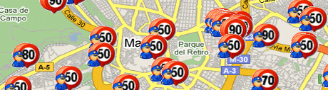 mapa radares de trafico Radares de Tráfico en España