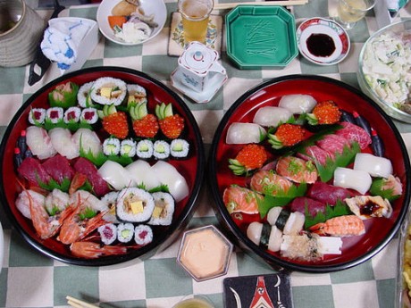 sushi 460x345 Sushi, típico japonés
