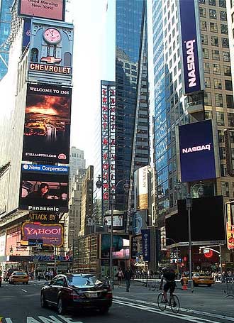 times square new york La Plaza Times Square de Nueva York se convierte en peatonal
