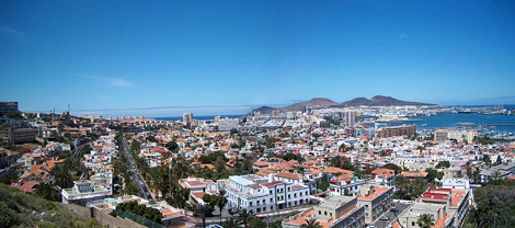 vista panoramica gran canaria foto wikipedia matti mattila Gran Canaria, doce meses de sol y playa